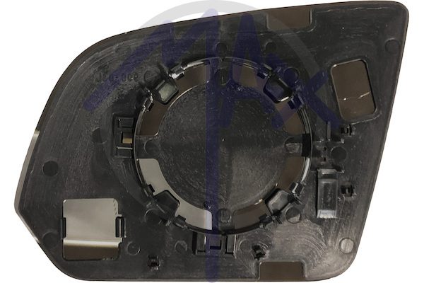Vetro specchietto retrovisore destro, asferico cromato