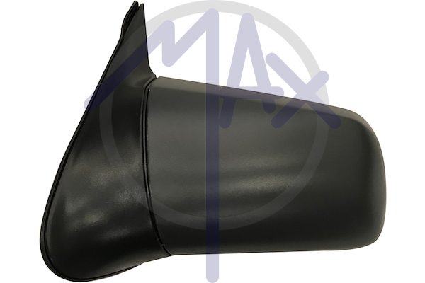 Specchietto retrovisore esterno sinistro, elettrico, calotta nera, vetro argentato riscaldato