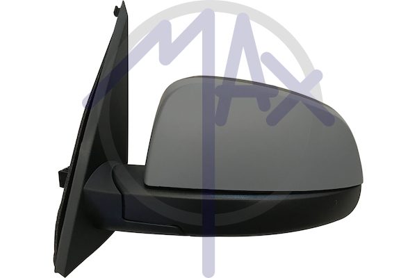 Exterior rear-view mirror, left, electric, cover for painting, heated aspherical chrome glass