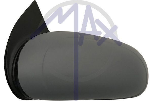 Left outer rear-view mirror, cable adjustment, cover to be painted, chrome aspherical glass