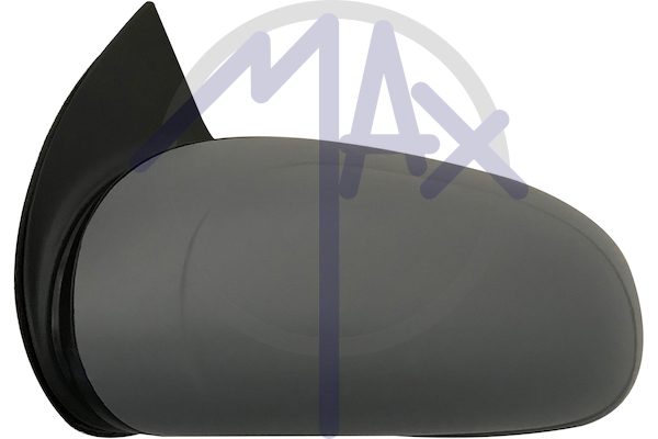 Exterior rear-view mirror, left, electric, cover for painting, heated aspherical chrome glass