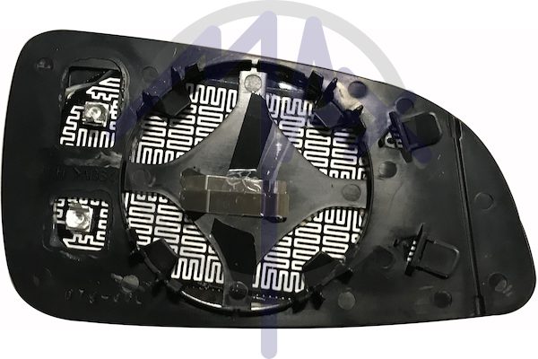 Left rear-view mirror glass, aspherical chrome, heated