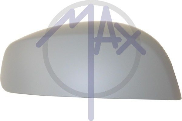 Right rear-view mirror cover, to be painted (with primer)