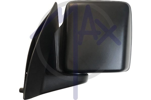 Specchietto retrovisore esterno sinistro, elettrico, calotta nera, vetro convesso cromato riscaldato, 5 pin