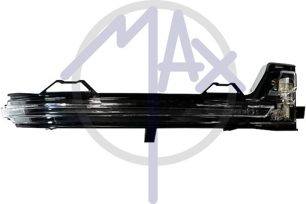 Right rear-view mirror indicator, LED