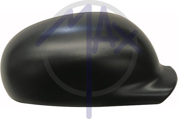 Rear-view mirror cover, right, black
