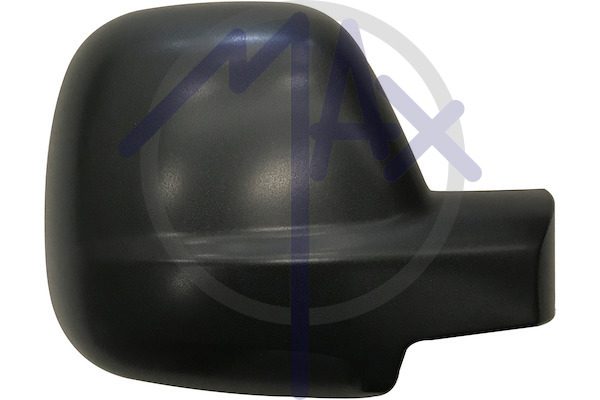 Rear-view mirror cover, right, black