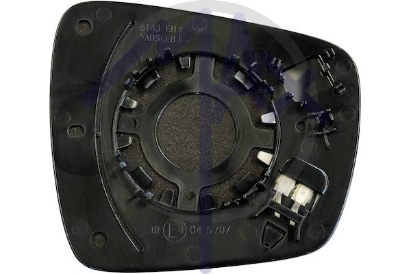 Left rear-view mirror glass, aspherical chrome, heated
