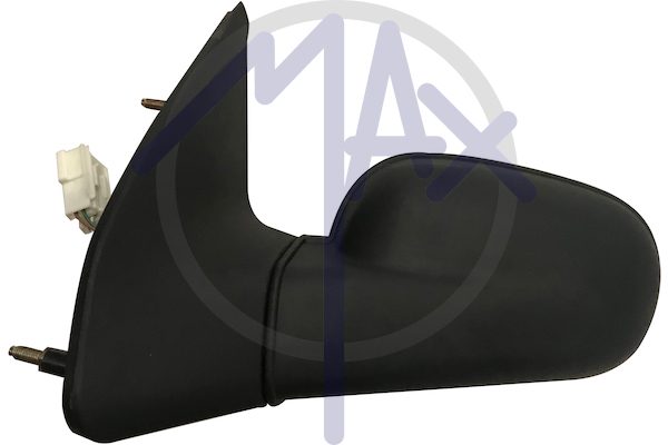 Specchietto retrovisore esterno sinistro, elettrico, calotta nera, vetro cromato riscaldato