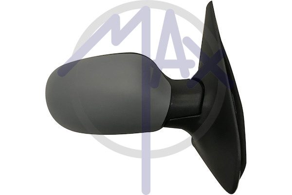 Exterior rear-view mirror, right, electric, cover for painting, heated convex chrome glass