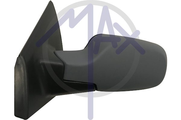 Exterior rear-view mirror, left, electric, cover for painting, heated aspherical chrome glass