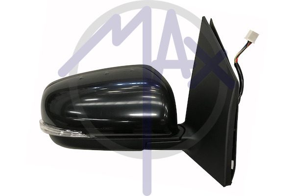 Specchietto retrovisore esterno destro, elettrico, calotta da verniciare, con freccia, ripiegabile elettricamente, vetro convesso cromato riscaldato