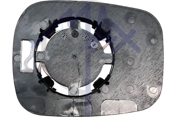 Vetro specchietto retrovisore sinistro o destro, asferico cromato
