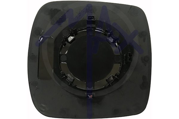 Vetro specchietto retrovisore sinistro o destro, convesso cromato