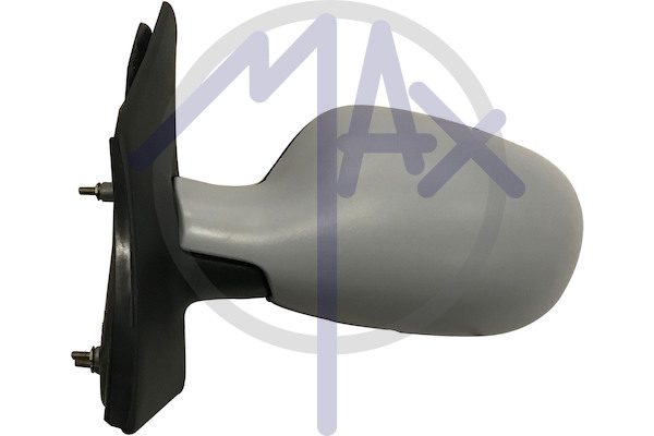 Exterior rear-view mirror, left, electric, cover for painting, heated aspherical chrome glass