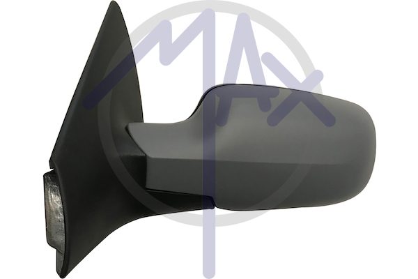 Exterior rear-view mirror, left, electric, cover for painting, heated aspherical chrome glass