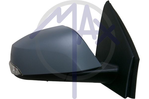 Specchietto retrovisore esterno destro, elettrico, calotta da verniciare, con freccia, vetro convesso cromato riscaldato, 5 porte, 7 pin