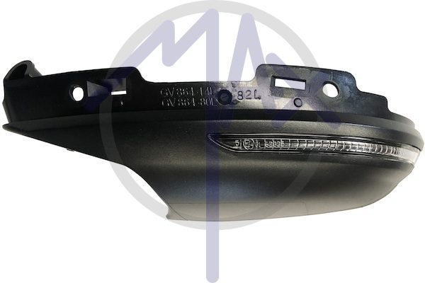 Cover inferiore specchietto retrovisore sinistro, con freccia, senza foro luce di cortesia