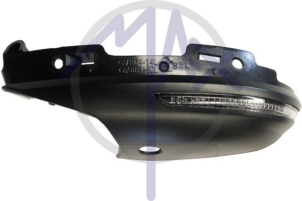 Cover inferiore specchietto retrovisore sinistro, con freccia, con foro luce di cortesia