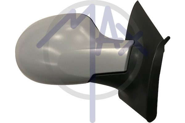 Specchietto retrovisore esterno destro, elettrico, calotta da verniciare, con sensore temperatura, vetro convesso cromato riscaldato