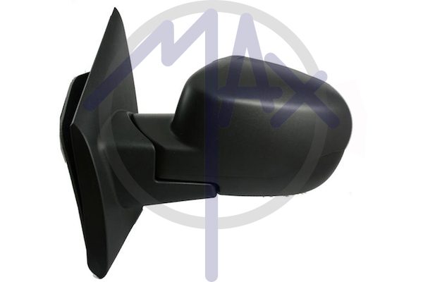 Exterior rear-view mirror left, electric, cap to be painted, aspherical chrome heated glass, 5 pin