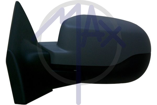 Exterior rear-view mirror left, electric, cap to be painted, aspherical chrome heated glass, 5 pin