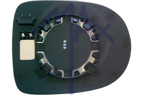 Left rear-view mirror glass, chrome aspherical