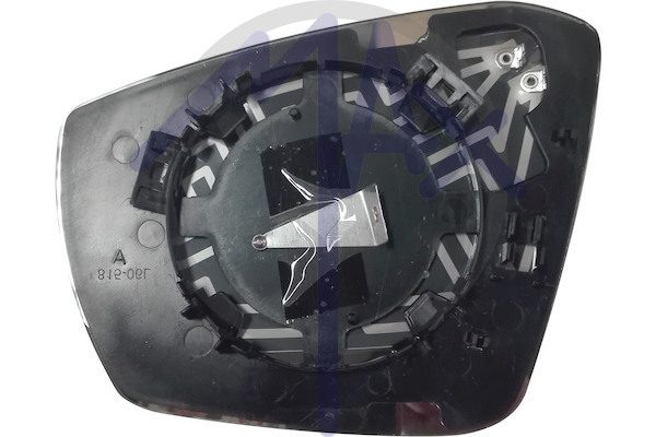 Vetro specchietto retrovisore destro, convesso cromato riscaldato