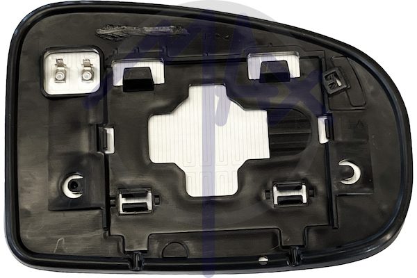 Left rear-view mirror glass, aspherical chrome, heated