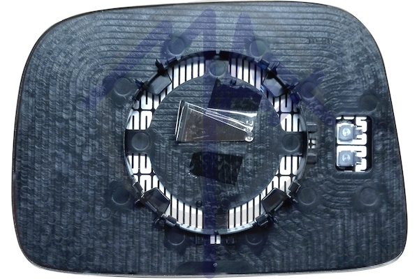 Left rear-view mirror glass, aspherical chrome, heated