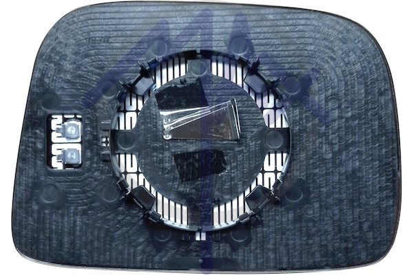 Rear-view mirror glass, right, heated aspherical chrome