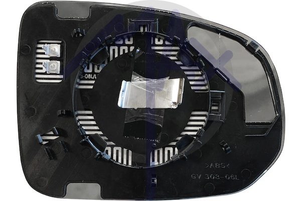 Left rear-view mirror glass, aspherical chrome, heated