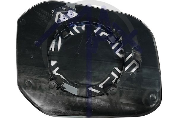Left rear-view mirror glass, aspherical chrome, heated