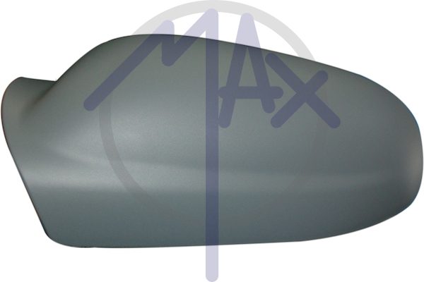 Left rear-view mirror cover, to be painted (with primer)