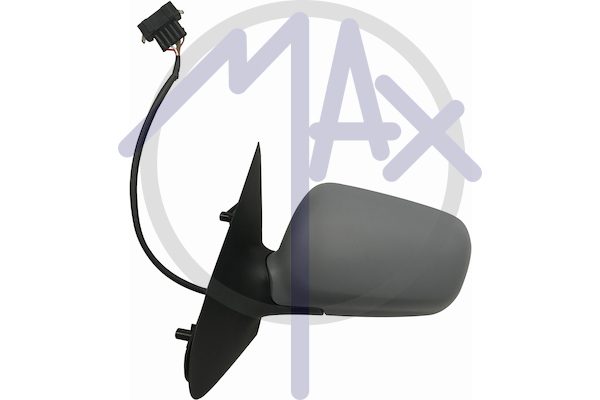 Exterior rear-view mirror, left, electric, cover for painting, heated aspherical chrome glass