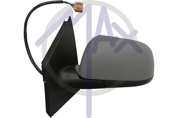 Exterior rear-view mirror, left, electric, cover for painting, heated aspherical chrome glass