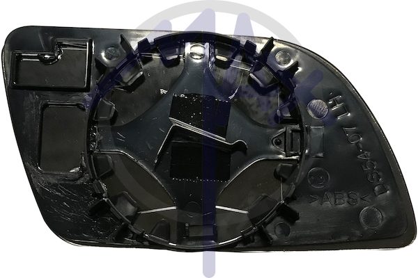 Left rear-view mirror glass, chrome aspherical