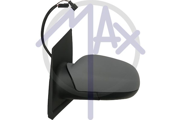 Exterior rear-view mirror, left, electric, cover for painting, heated aspherical chrome glass