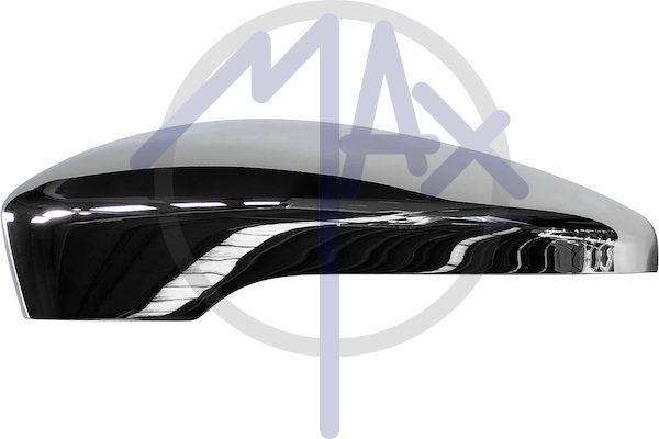 Rear-view mirror cap left, chrome