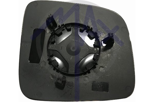 Left rear-view mirror glass, chrome aspherical