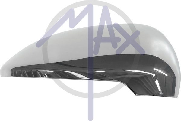 Rear-view mirror cap right, chrome