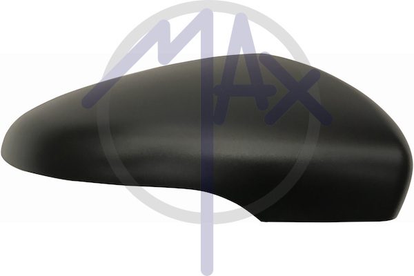 Rear-view mirror cover, right, black