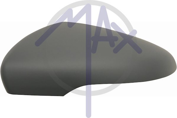 Left rear-view mirror cover, to be painted (with primer)