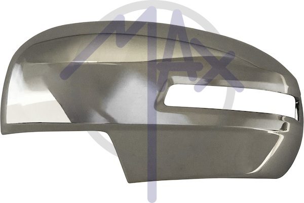 Calotta specchietto retrovisore sinistro, cromata, con foro per freccia