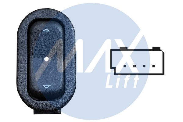 Interruttore alzacristalli porta anteriore destra porta posteriore sinistra o destra, 4 pin