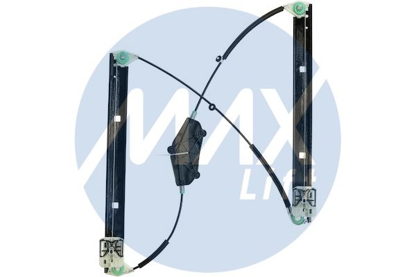 Front left window regulator mechanism, without motor, 5-door