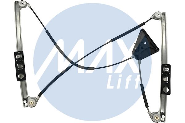 Window regulator mechanism, front right, without motor, 3-door