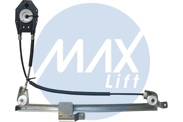 Rear left window regulator mechanism, without motor, 5-door