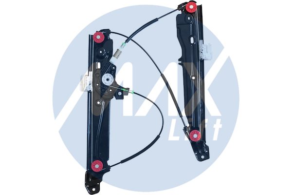 Front left window regulator mechanism, without motor, 5-door