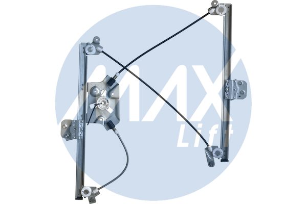 Front left window regulator mechanism, without motor, 5-door
